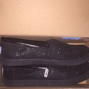 Toms Glitter Flats